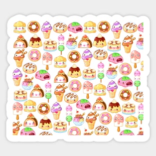 Kawaii Desserts Sticker